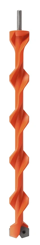 Plastic firn drill bit Ø38 with trihedral connection