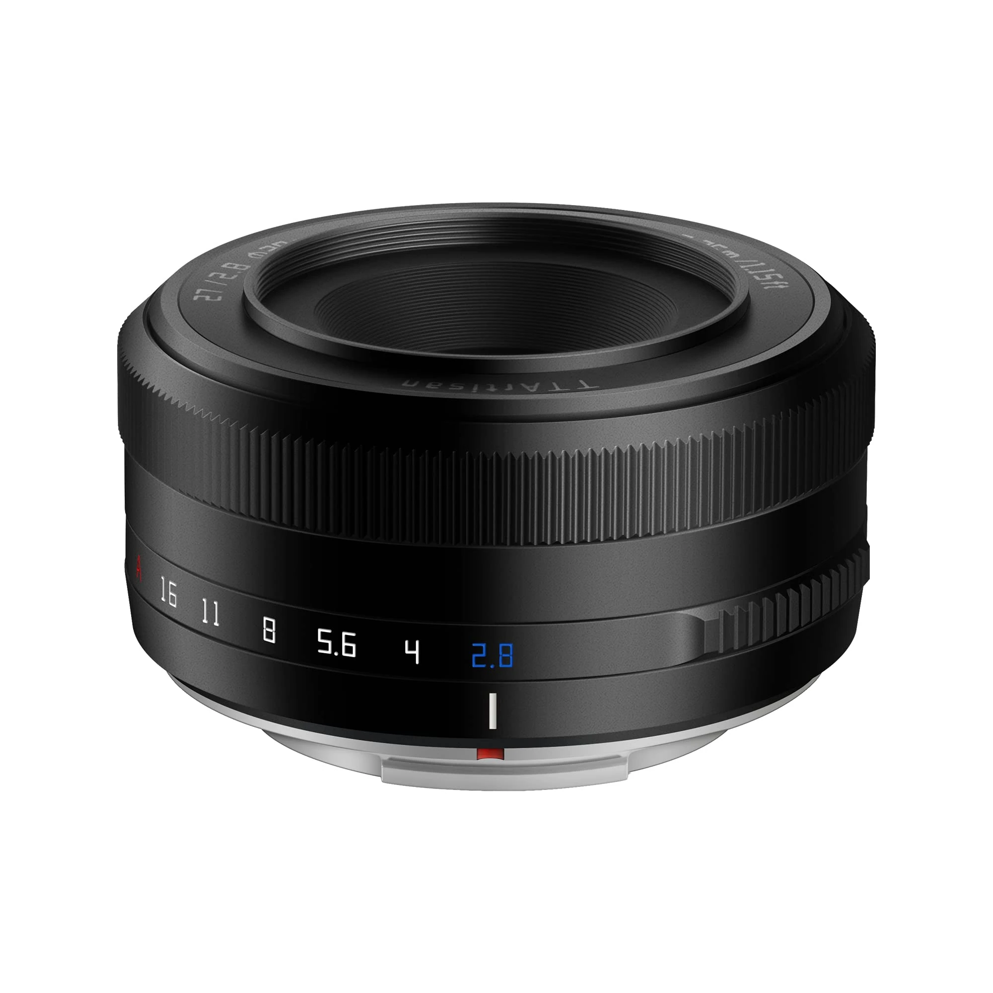 TTARTISAN AF 27mm F2.8 Fuji X Autofocus Lens, APS-C Ultra-Compact Pancake Lens Full Metal Body with Clicked Aperture Ring for Fujifilm X Mount Cameras (Black)