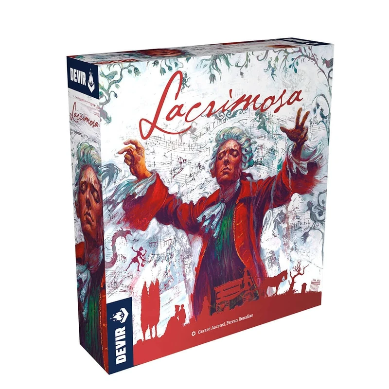 Thames & Kosmos Devir Lacrimosa, Hand Management and Deck Building Game, Family Games for Game Night, Strategy Board Games for Adults and Teens, For 1 to 4 Players, Age 14+