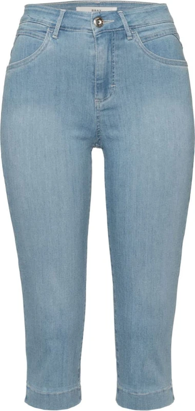 BRAX Women's Style Shakira C Free to Move Denim Jeans, Used Light Blue 1, 36W x 34L