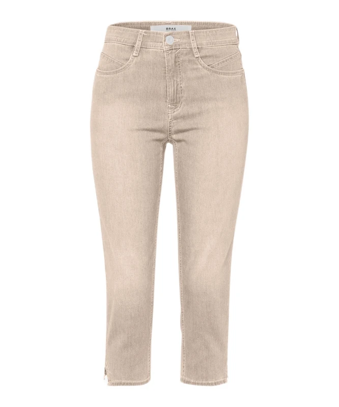 BRAX Women's Style Mary C Ultralight Denim Jeans, Soft Sand, 36W x 30L