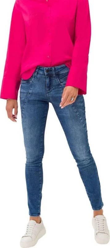 BRAX FEEL GOOD Women's Style Ana Sensation Push Up Jeans, Stone, 36W x 30L