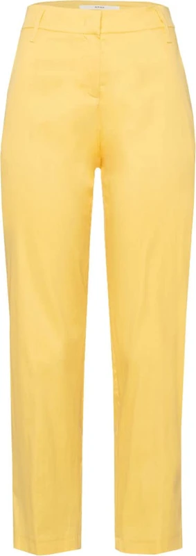 BRAX Women's Style Mara S Summer Lightness Pants, Banana, 31W x 30L