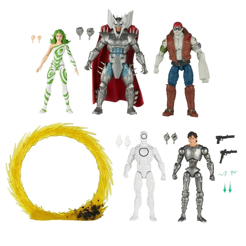 Marvel Hasbro Legends Series: X-Men Villains, X-Men 60th Anniversary Action Figure Set, 6 inch Action Figures