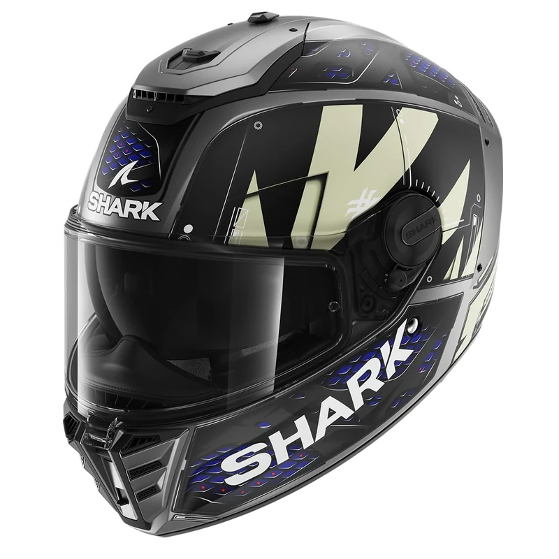 Shark, Spartan RS Stingrey Matte AAB, Full-Face Motorcycle Helmets, M