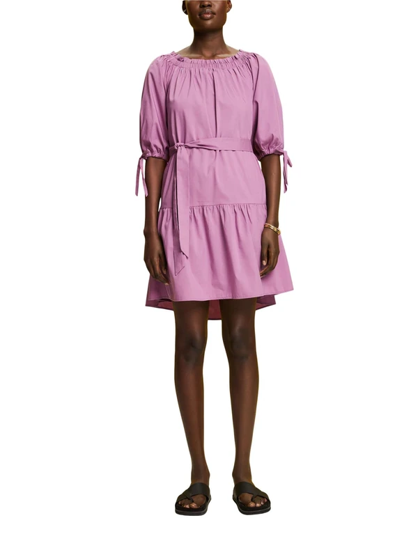 ESPRIT Women's 053eo1e313 Dress, Violet, 8