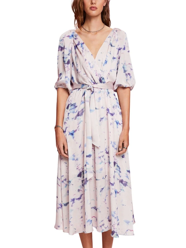 ESPRIT 043EO1E322 Women's Dress, 697/Pastel Pink 3, 38, 697/Pastel Pink 3, 6