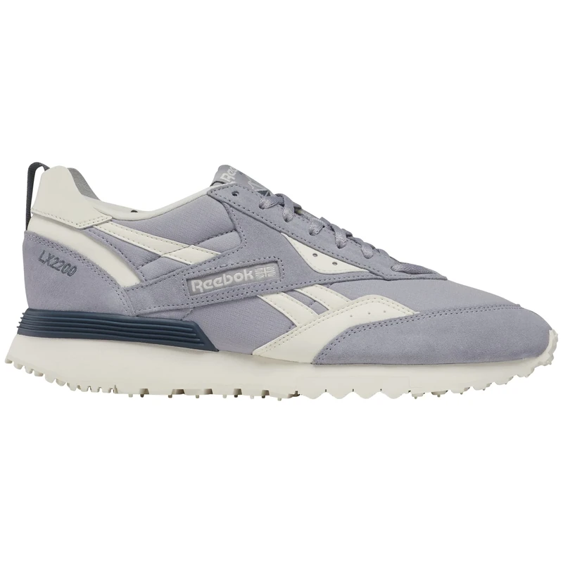 Reebok Unisex-Adult Lx2200 Sneaker, Cold Grey/Vintage Chalk/Hoops Blue, 9 - Image 1