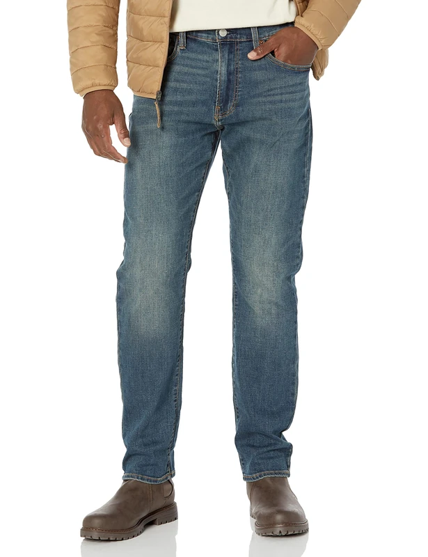 Lucky Brand Men's 410 Athletic Fit Jean, Cowell Ranch, 36W x 32L - Image 1
