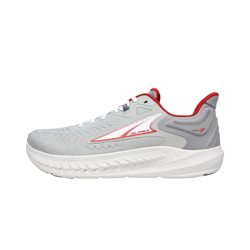 Altra Men's Torin 7 AL0A82C4 Road Running, Gray/Red, 7.5 - Image 1