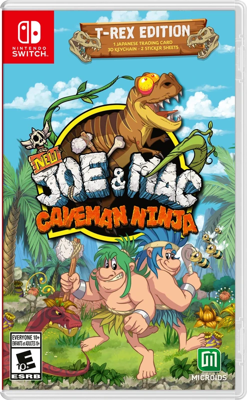 Maximum Entertainment Joe and Mac: T-Rex Edition - Nintendo Switch