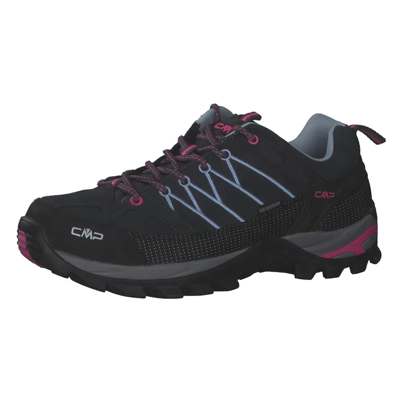 CMP Rigel Low Wmn Trekking Shoes Wp, Walking Shoes, Titanio-Skyway, - Image 1