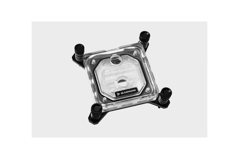 INTEL platform special jetting type micro waterway CPU water block transparent Acrylic version Aura