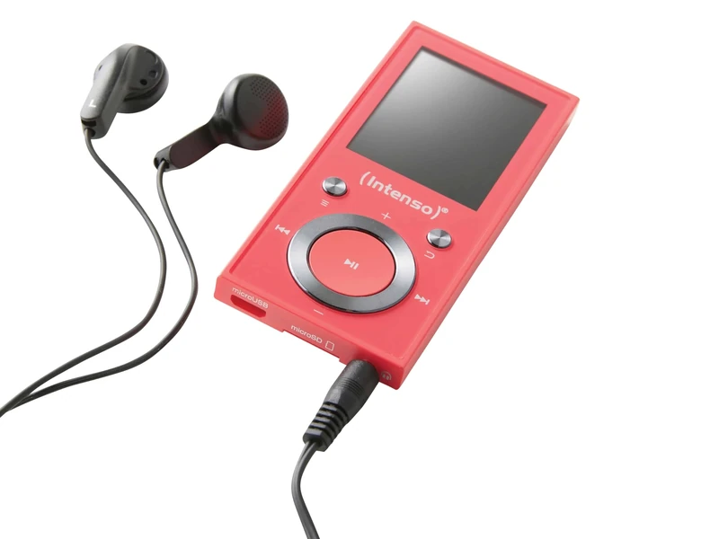 Intenso MP3 Player Video Scooter 1.8 Inch Bluetooth Pink - Image 1