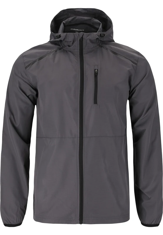 Endurance Men's Hugoee Jacket, 1122 Forged Iron, L