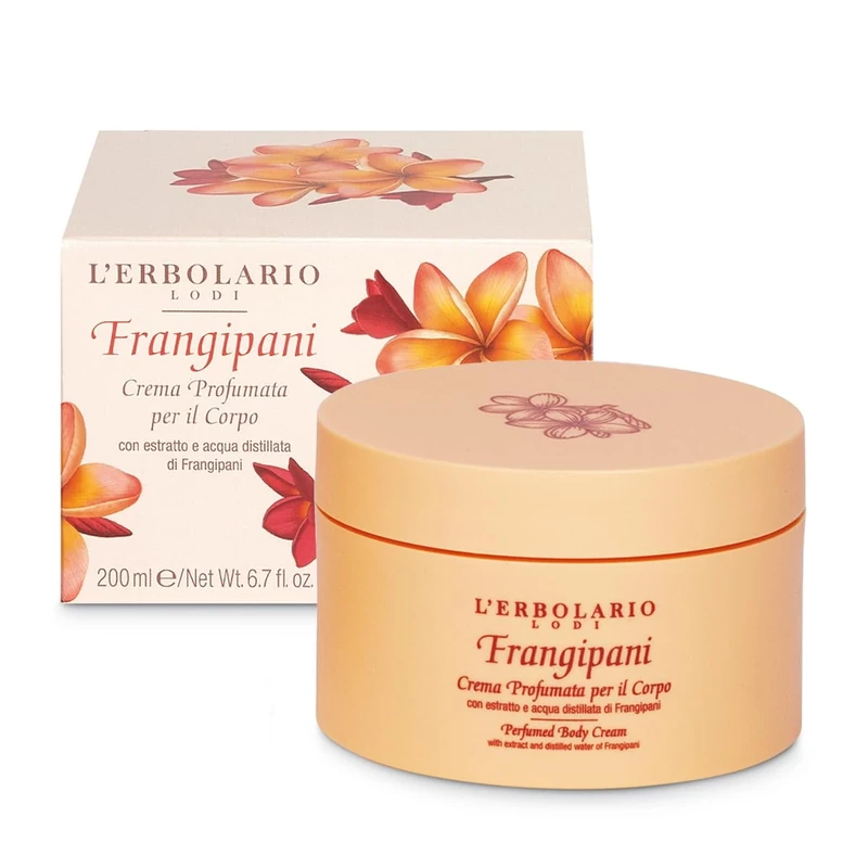 Perfumed Body Cream - Frangipani by LErbolario for Unisex - 6.7 oz Body Cream