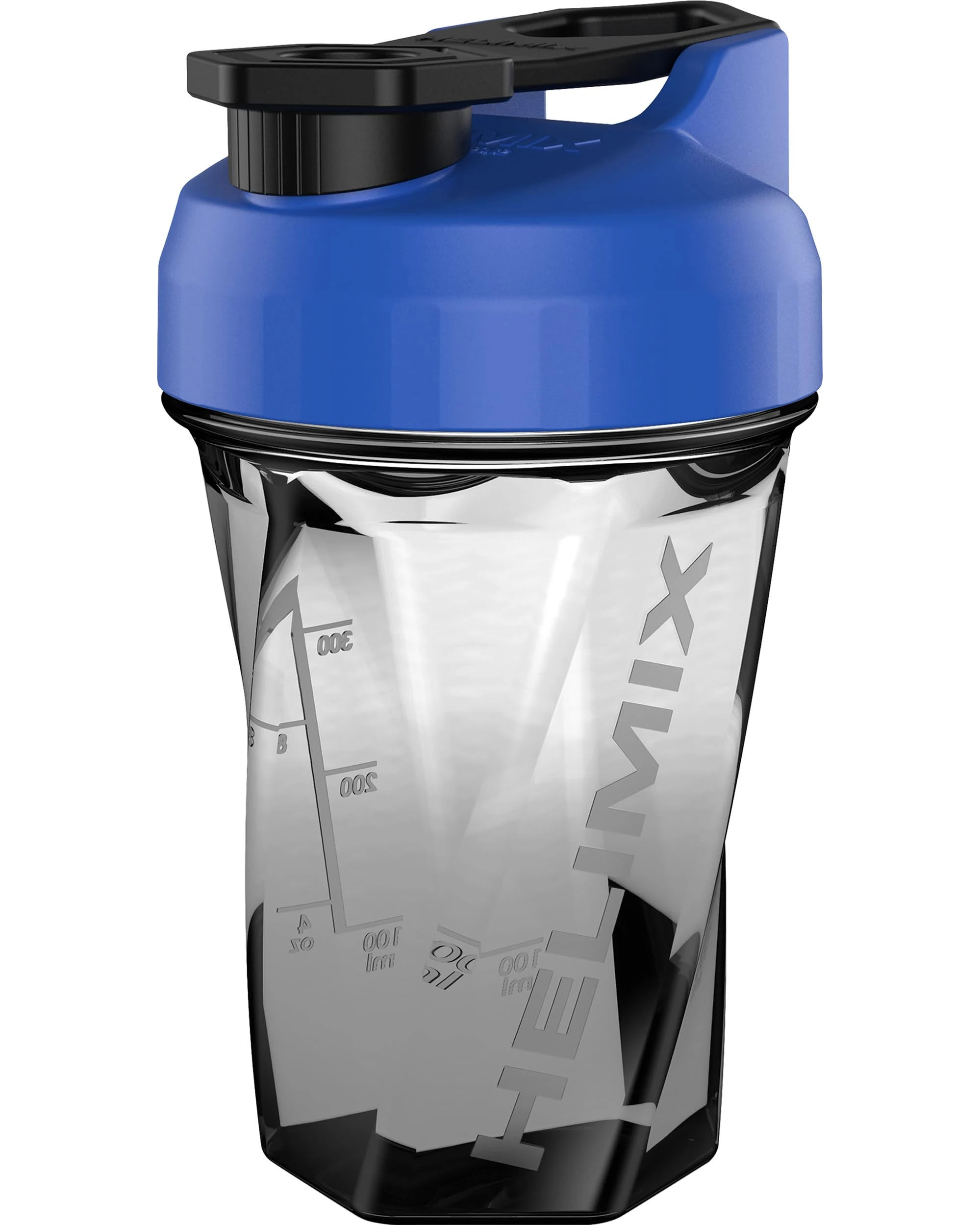 Helimix 2.0 Vortex Blender Shaker Bottle 591 ml - No Blending Ball or Whisk - USA Made - Portable Pre Workout Whey Protein Drink Cup - Mixes Cocktails Smoothies Shakes - Top Rack Safe