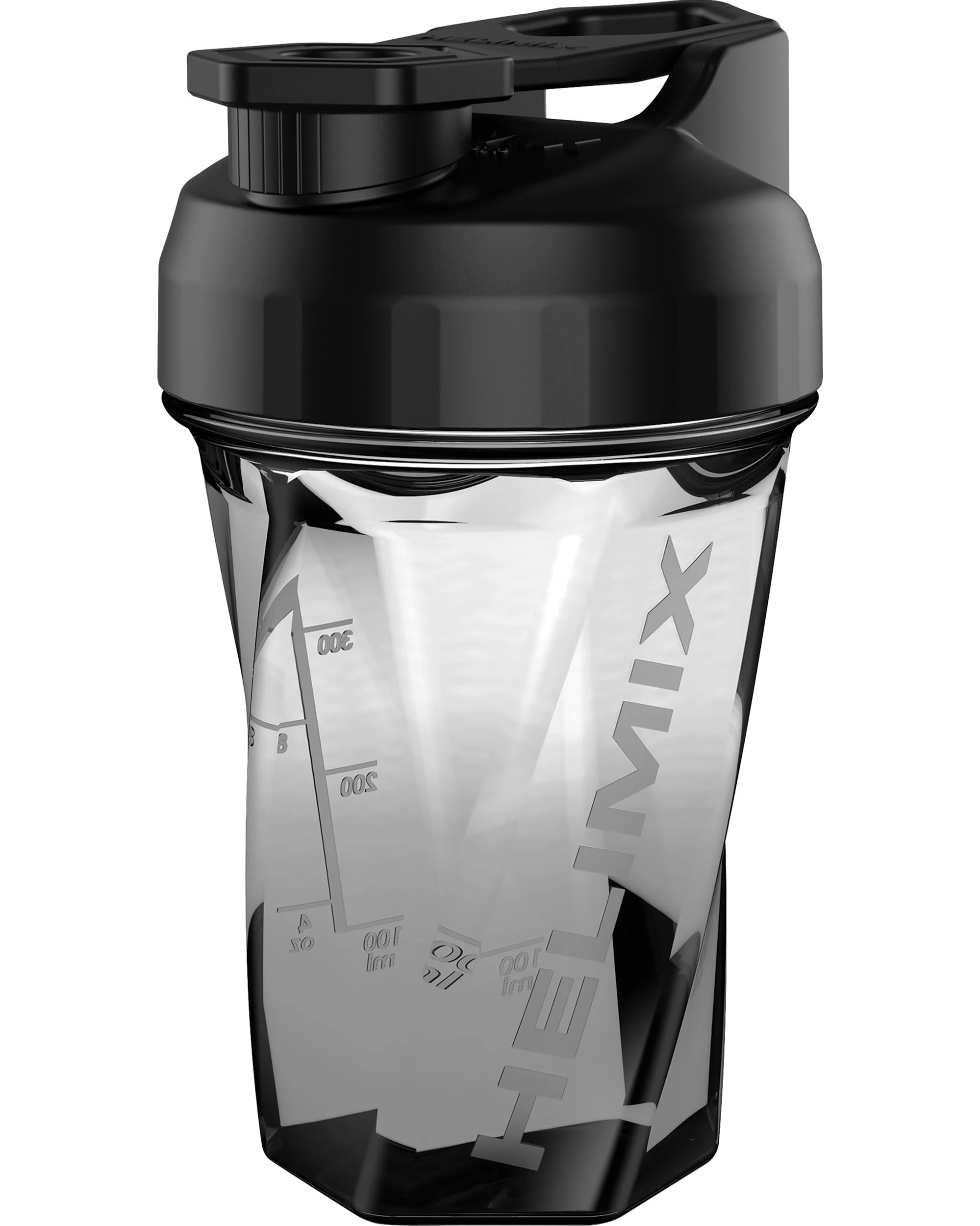 Helimix 2.0 Vortex Blender Shaker Bottle 591 ml - No Blending Ball or Whisk - USA Made - Portable Pre Workout Whey Protein Drink Cup - Mixes Cocktails Smoothies Shakes - Top Rack Safe