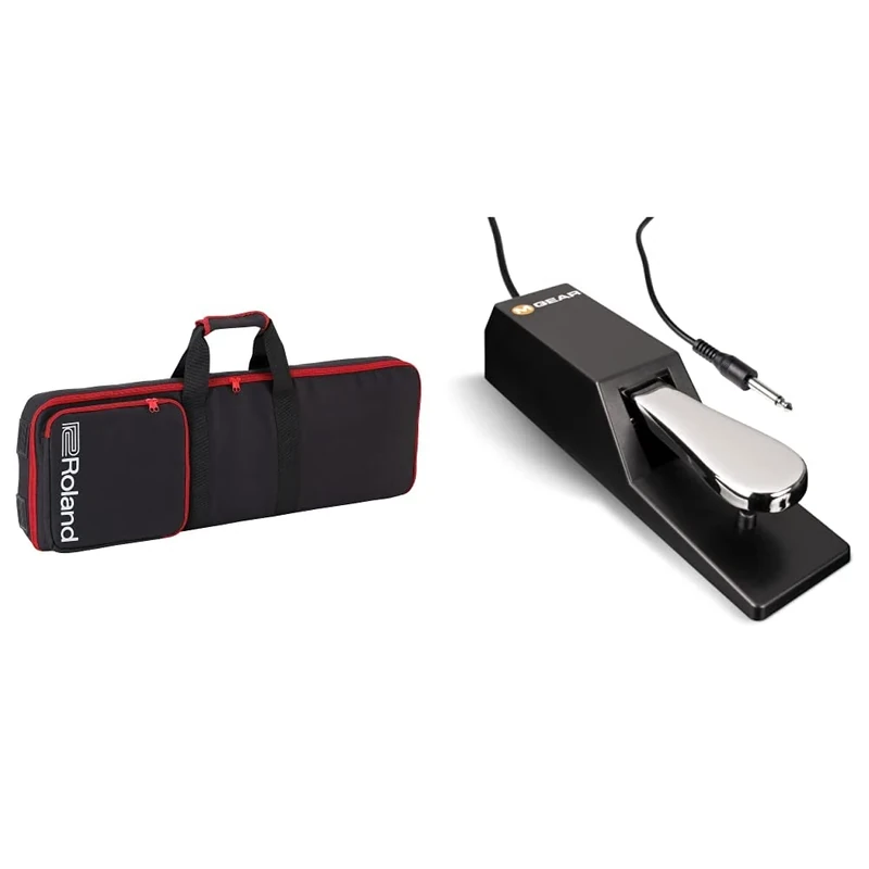ROLAND CB-GO61KP Carrying Bag for 61-note GO-Series Keyboards & M-Audio SP-2 - Universal Sustain Pedal with Piano Style Action, The Ideal Accessory for MIDI Keyboards, Digital Pianos