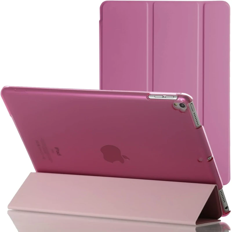 Smart Case for Apple iPad 10.2" 9th/8th/7th Generation (2021/2020/2019) – Slim Magnetic Stand Cover with Auto Wake/Sleep (Pink)