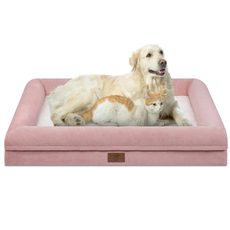 Yiruka XL Orthopedic Waterprood Dog Bed for Extra Large Size Dogs