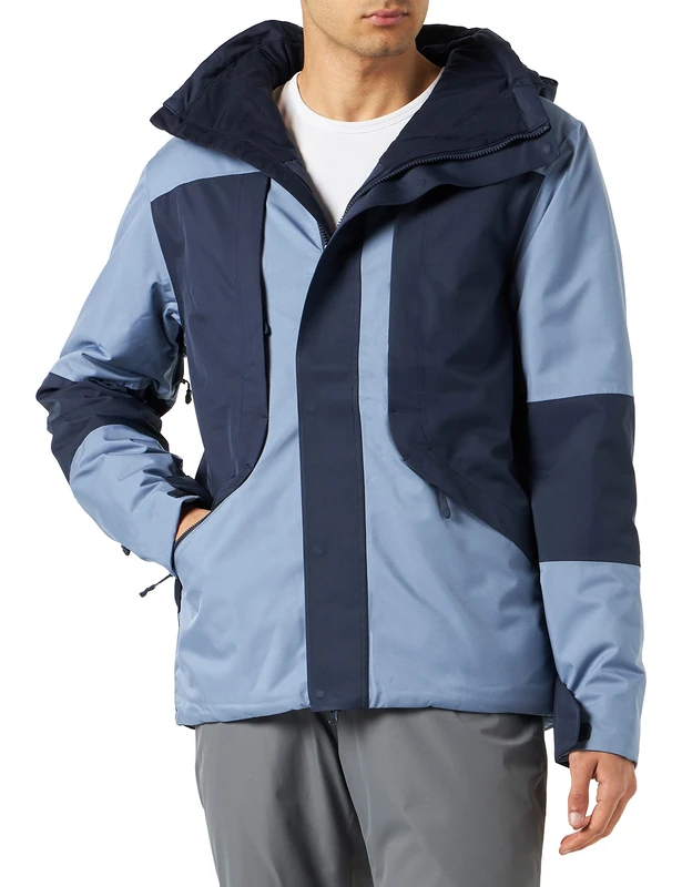 4F Men's SKI Jacket KUMN005 Jeans, Denim, M Men's, Denim, M - Image 1