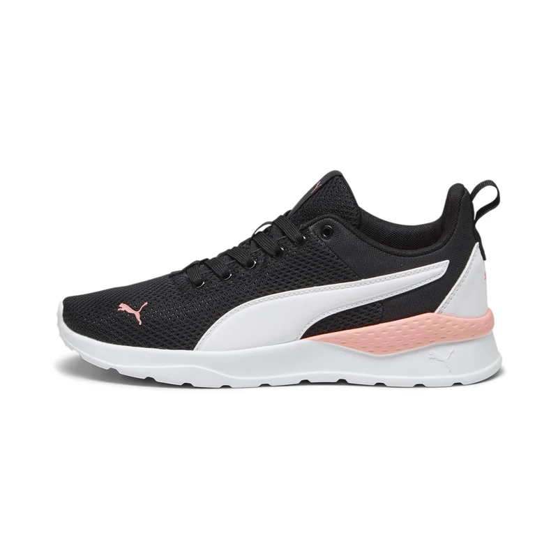 Puma Unisex Adults Anzarun Lite Sneakers, Puma Black-Puma White-Peach Smoothie, 4.5 UK