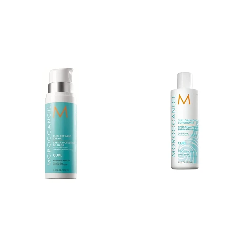 Moroccanoil Curl Defining Cream, 250ml & Curl Enhancing Conditioner, 250ml