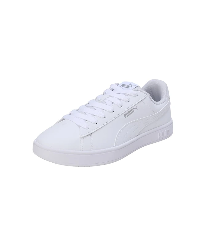 PUMA Unisex Rickie Classic Sneaker, White Silver, 11 UK
