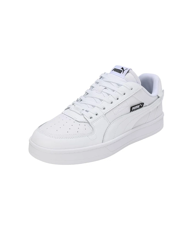 PUMA Unisex Caven 2.0 Vtg Sneakers - White/Black - 10 UK