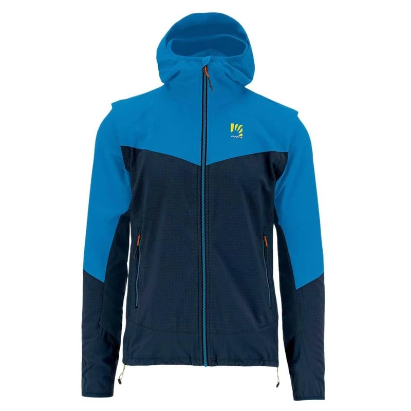 KARPOS 2511005-040 LEDE CONVERTIBLE JKT Jacket Men's OUTER SPACE/INDIGO B./TANGERIN Size S