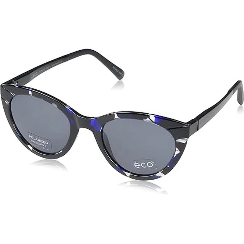 MODO & ECO Women's Cherry Sun Sunglasses, Black/Tort, UK 36