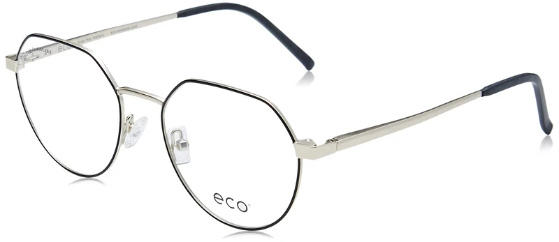 MODO & ECO Sage Glasses, Black/Gold, 50 Unisex, Black/Gold