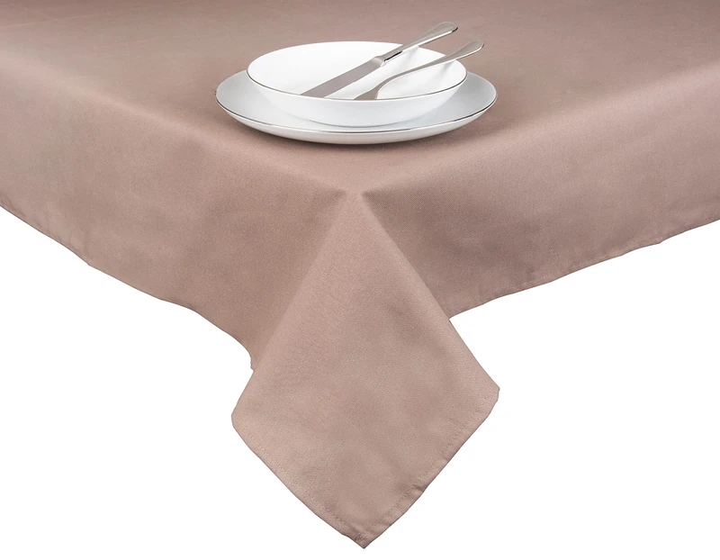Excelsa Panama Tablecloth Grey