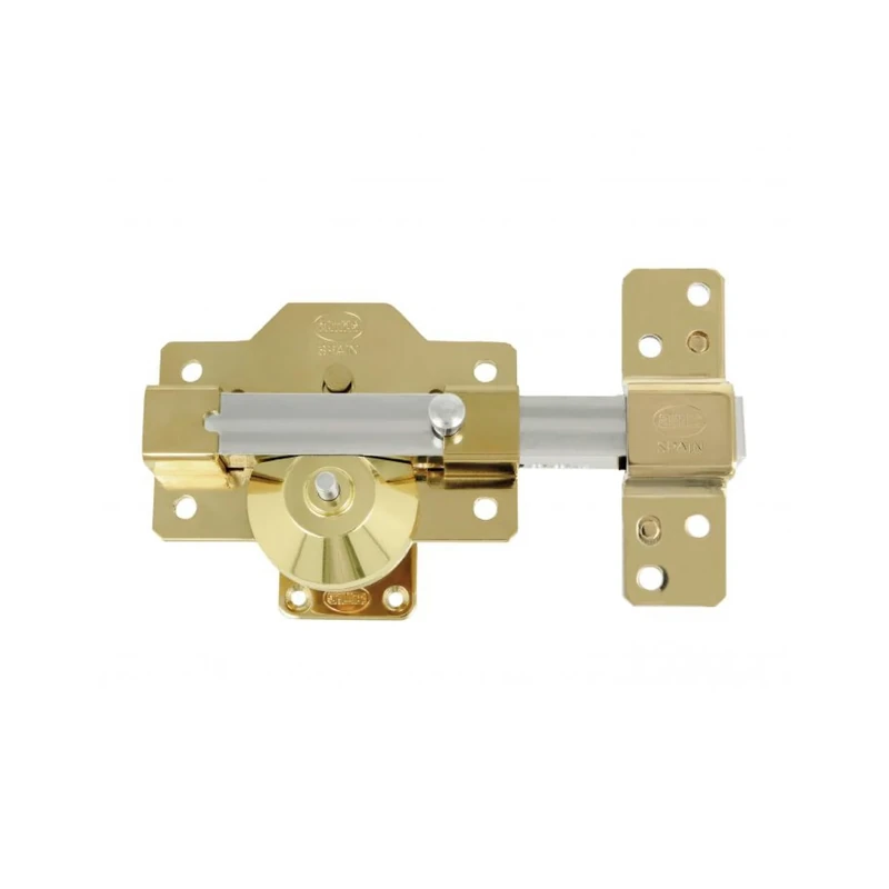 Amig Security Latch 1PLUS High Security Latch, Gold, 105 x 170 mm