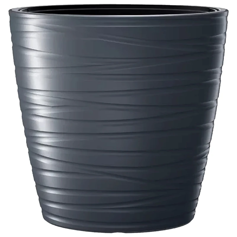Prosperplast Maze 75 Litre Planter with Container 585 x 385 x 585 cm Anthracite