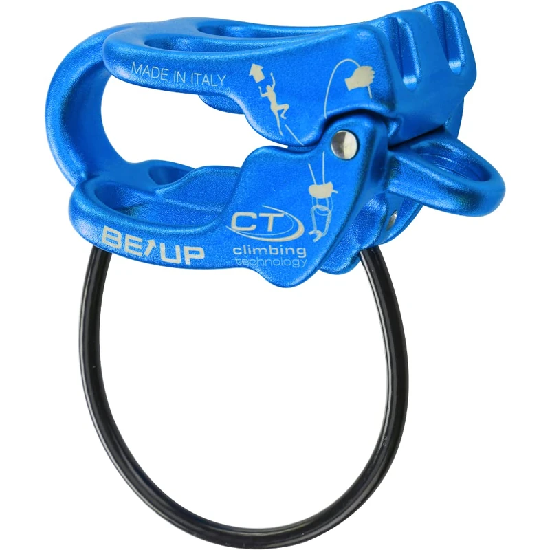 Climbing Technology Unisex Adult BE-UP Belay Device, Electric Blue, One Size