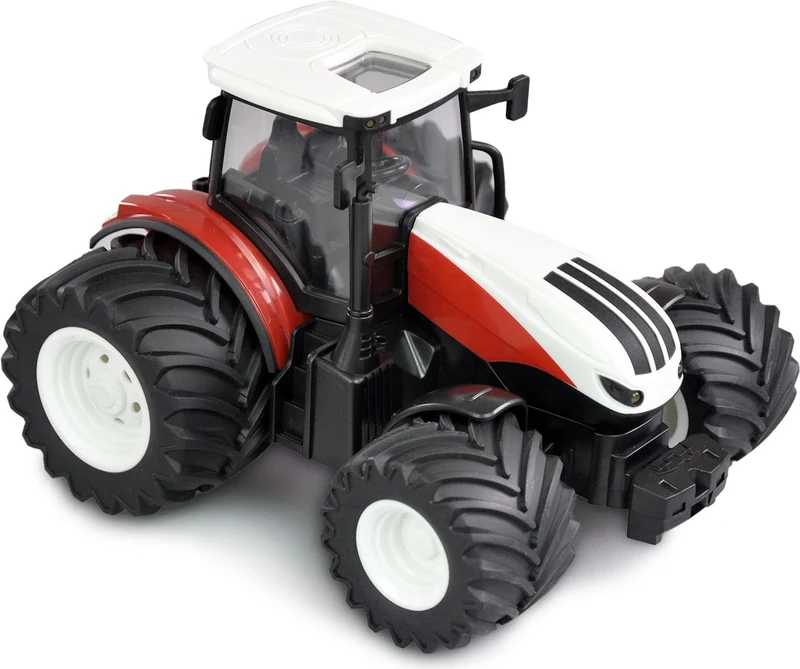 Amewi 22601 RC Tractor with Livestock Transporter, Sound & Light, 1:24 RTR with Remote Control, Battery, Charging Cable