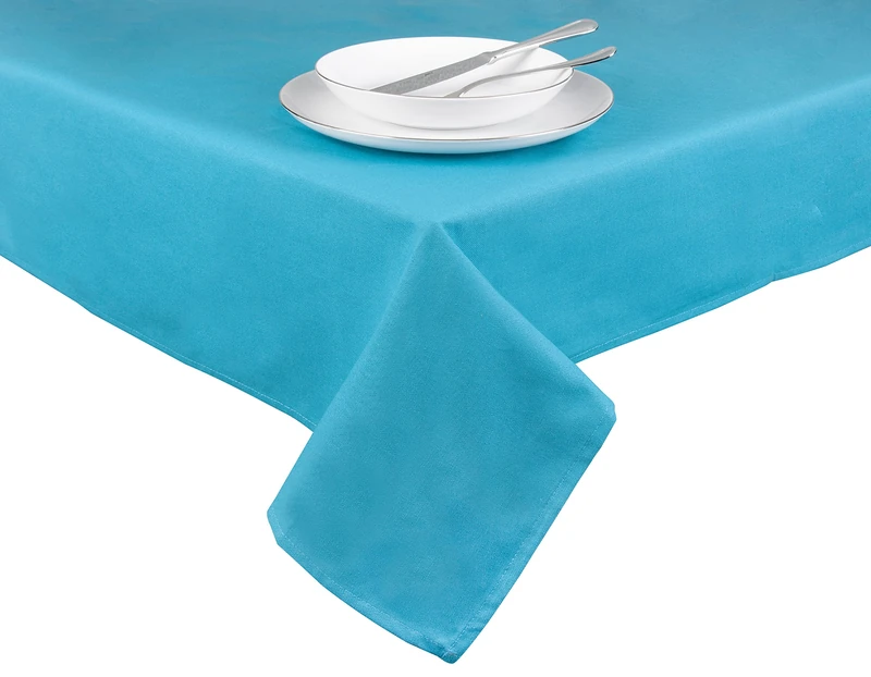 Excelsa Panama Tablecloth Blue