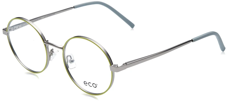 MODO & ECO Cuba Glasses, Yellow/Space Grey, 48 Unisex, Yellow/Space Grey