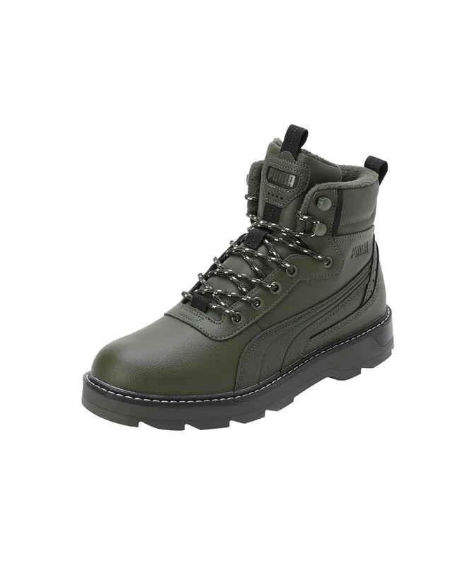PUMA Unisex Desierto V3 Sneaker, Dark Olive-Dark Olive, 8.5 UK