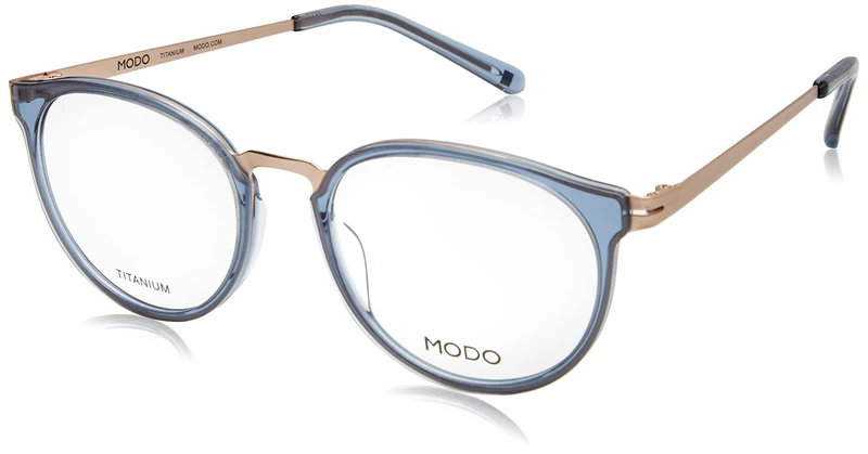 MODO & ECO Women's Glasses, Blue Gold, UK 22
