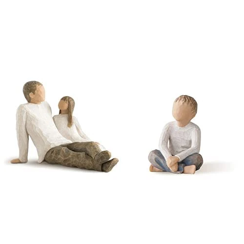 Willow Tree Father With Son & Daughter