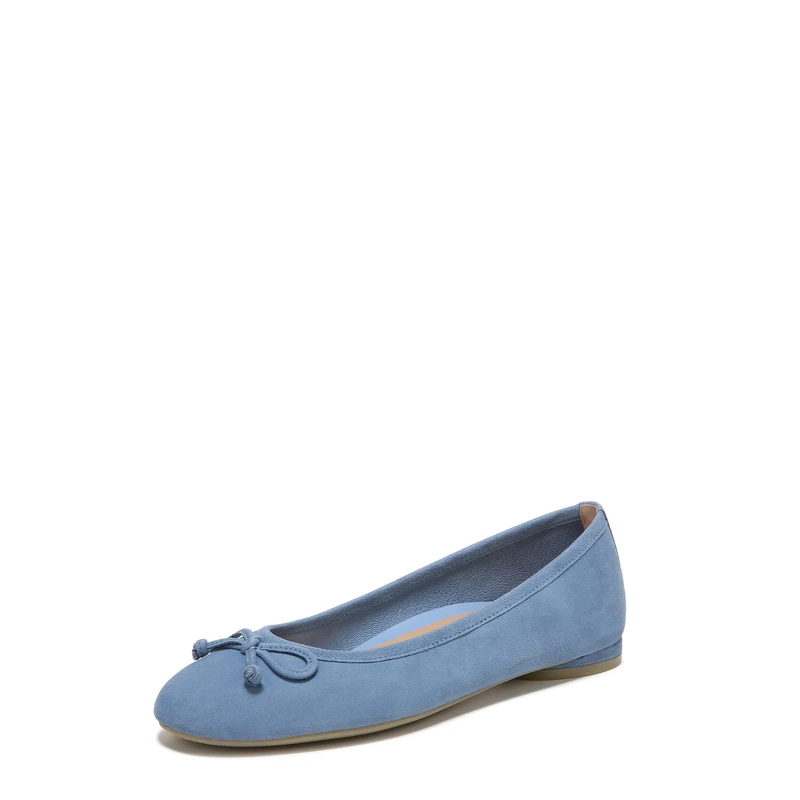 Vionic Women's Callisto Ballet Flat, Blue Shadow SDE, 5 UK