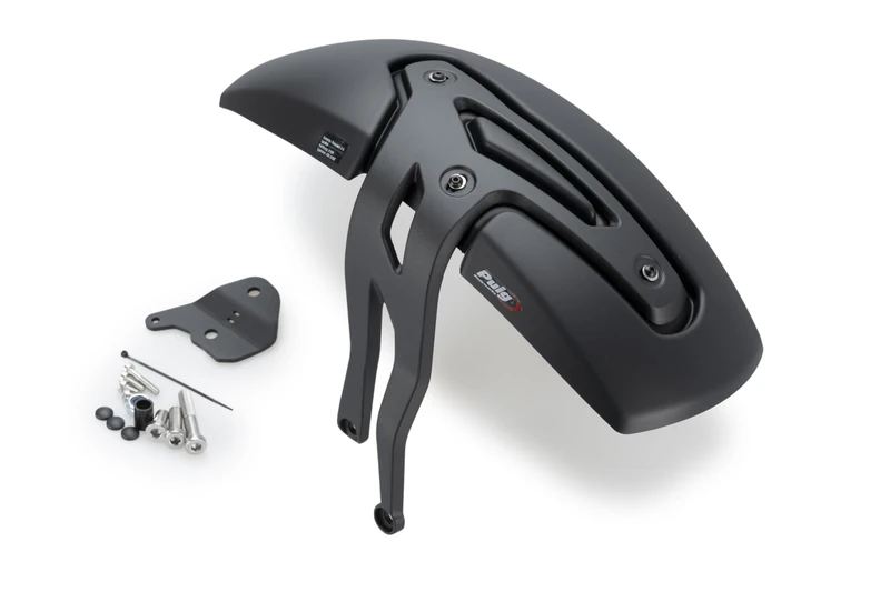 Puig 21895J Rear Fender – Protection and avant-garde design with easy installation and high-resistance materials for maximum durability, Matte Black