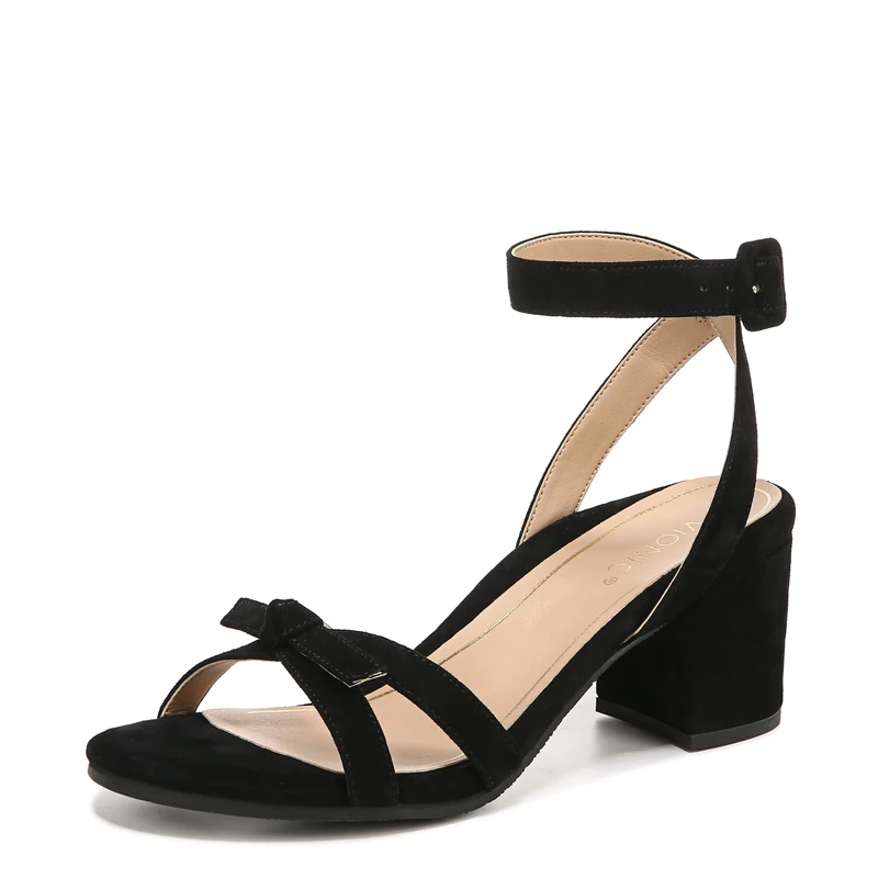 Vionic Women's Fashion Shoes - Rosabel Heeled Sandal, Black UK 7, Medium Fit