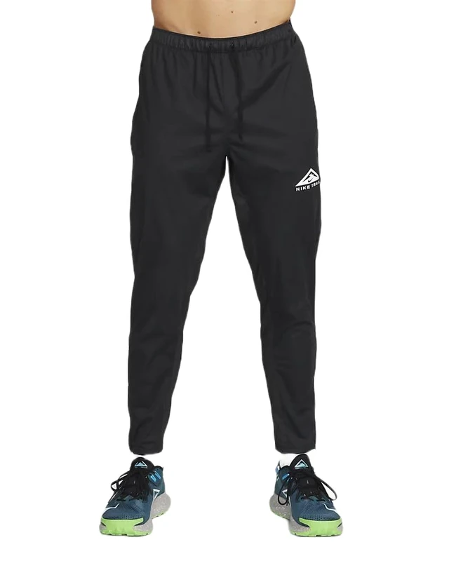NIKE DM4654-010 M NK Trail PHNM ELT KNT PNT Pants Men's Black/Dk Smoke Gray/White L