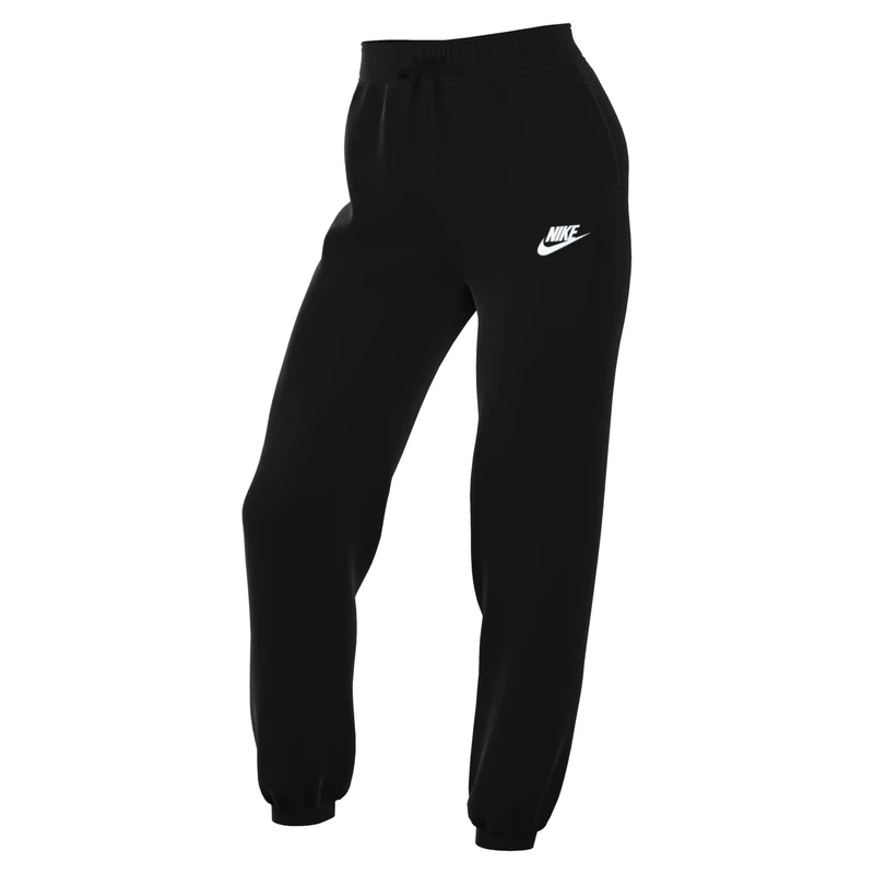 NIKE DQ5800-010 W NSW Club FLC MR OS Pant Pants Women's Black/White Size 2XS