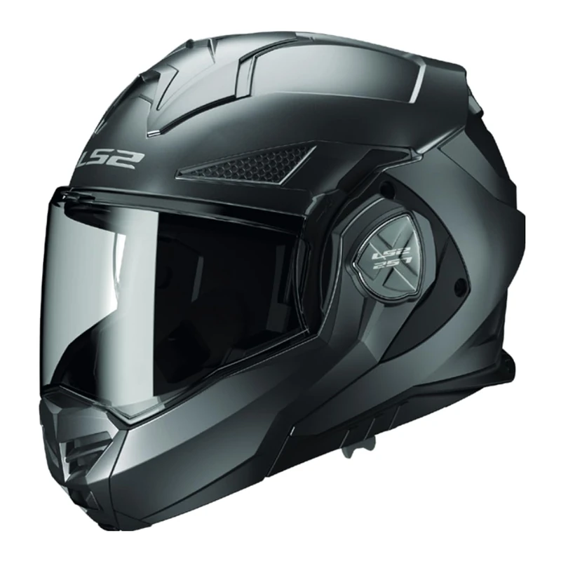 LS2 FF901 Advant X Modular Motorcycle Helmet. 180° Flip Front Dual Visor Full Face Motorbike Helmet. ECE 22.06 Certified. NARDO GREY - XL (61/62) (3XL)