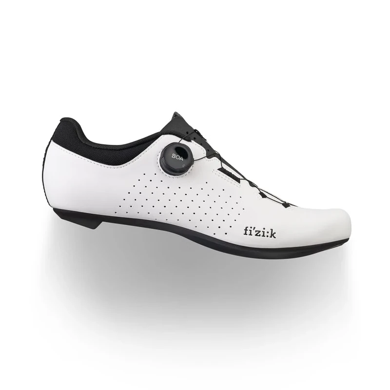 Fizik Unisex Vento Omna Sneaker, White/Black, 10.5 UK